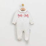 15020-ROMPER (ECRU - DUSTY ROSE)-ASSORTED 5