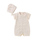 Baby Sweater With Caps
