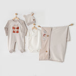 4 PCS Newborn Tulle Set