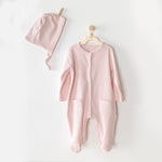 Modal Romper Hat Set