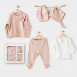 5 PCS Floral Baby Set