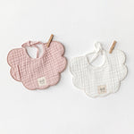 2 PCS Bibs Pretty Flowers