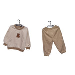 Bear Contrast Color Suit