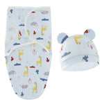 Pack Baby Swaddle Sleep Sack with Hat