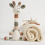 Giraffe Blanket Set