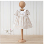 Linen Short-Sleeve Dress