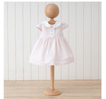 Pink Short Sleeve Dress