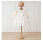 Beige Daisy Long Dress