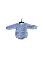 Lace Collar long sleeve Blue