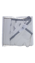 3 PCS TOWEL MUSLIN SET BASIC