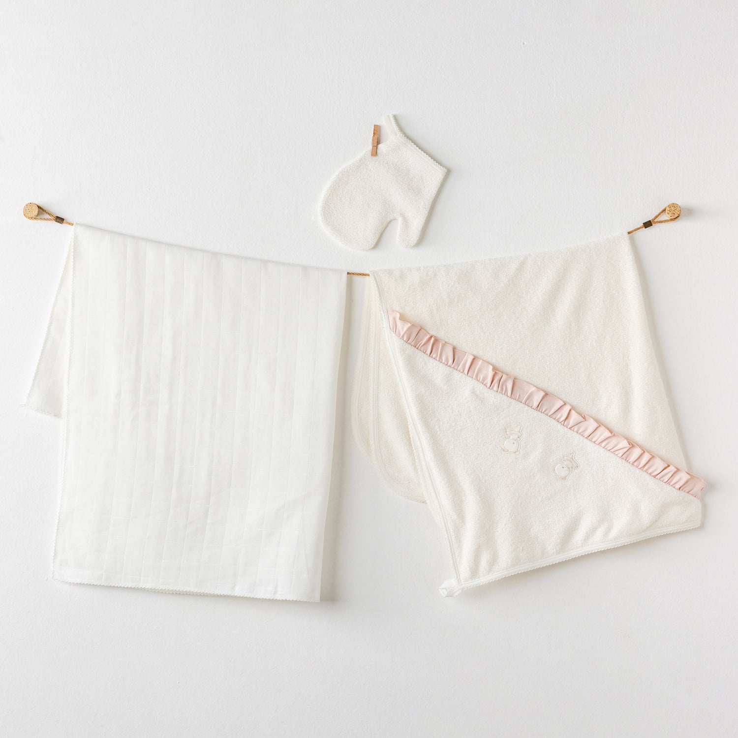 Ballerina Muslin Blanket Set