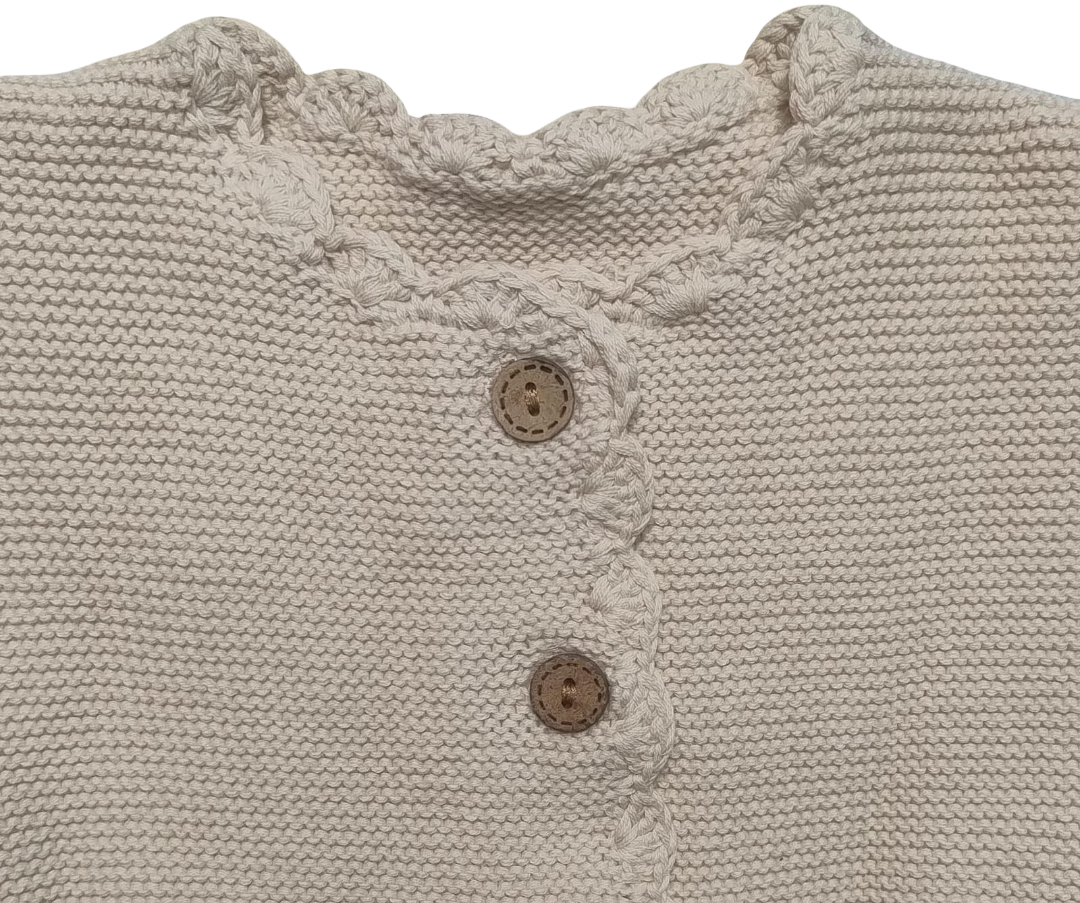 Hand-Crocheted Knitted Jacked