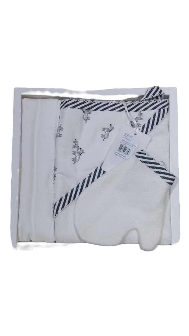 3 PCS TOWEL MUSLIN SET BASIC
